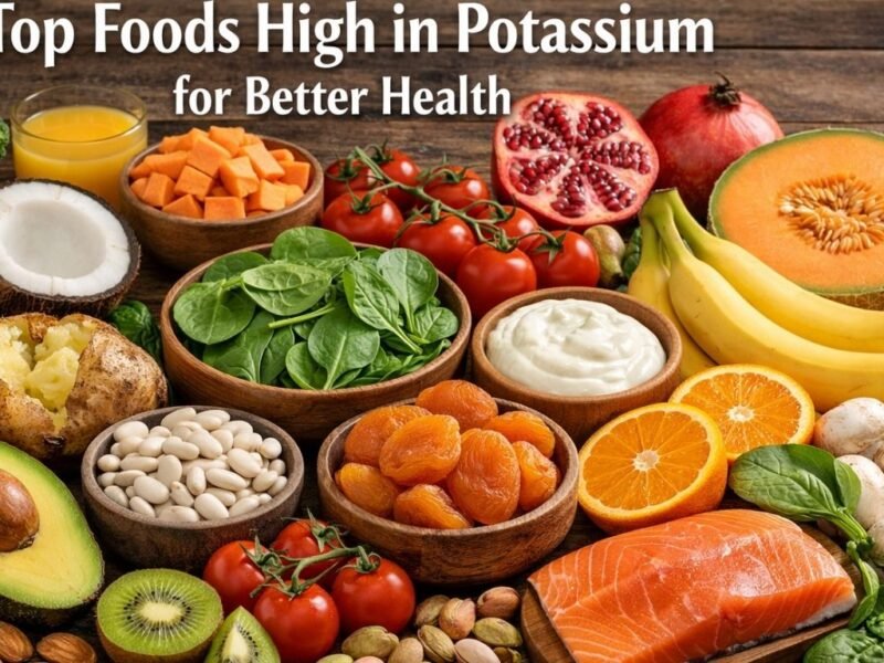 Top Foods High in Potassium for Better Health